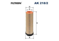 Air filter AK 218/2 Filtron