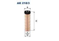 Air filter AK 218/3 Filtron
