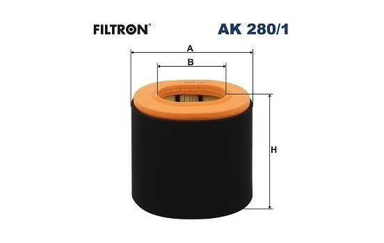 Air filter AK 280/1 Filtron