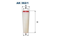 Air filter AK 362/1 Filtron