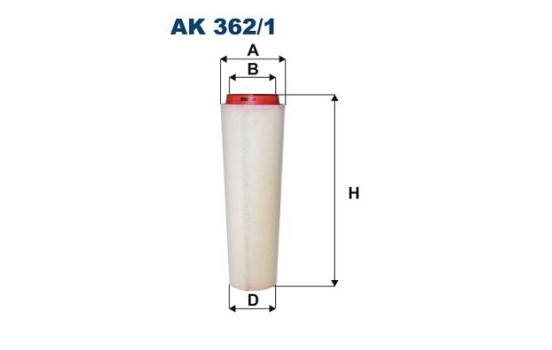 Air filter AK 362/1 Filtron