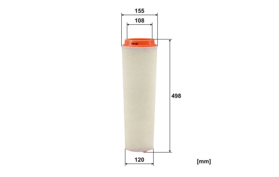 Air filter AK 362/1 Filtron, Image 3