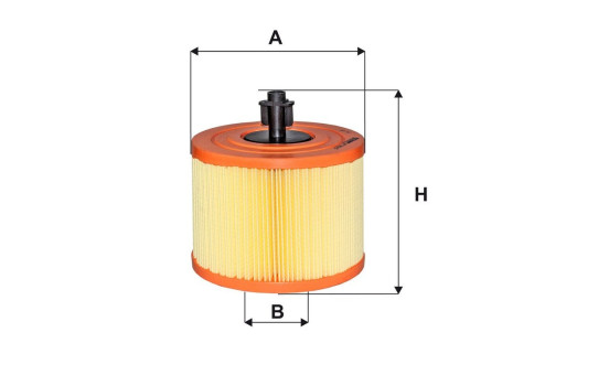 Air filter AK 362/5 Filtron, Image 2
