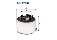 Air filter AK 371/8 Filtron
