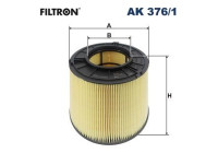 Air filter AK 376/1 Filtron