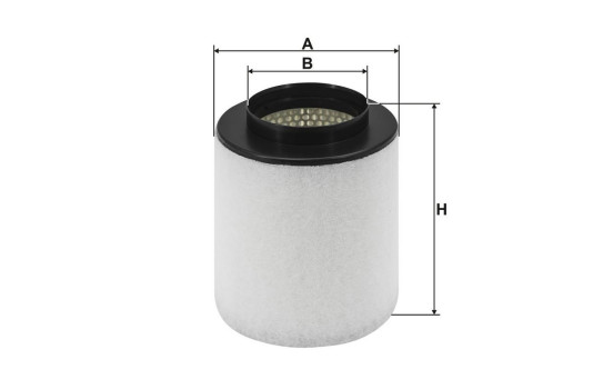 Air filter AK 376/3 Filtron, Image 2