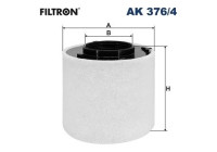 Air filter AK 376/4 Filtron