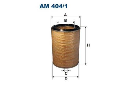 Air filter AM 404/1 Filtron