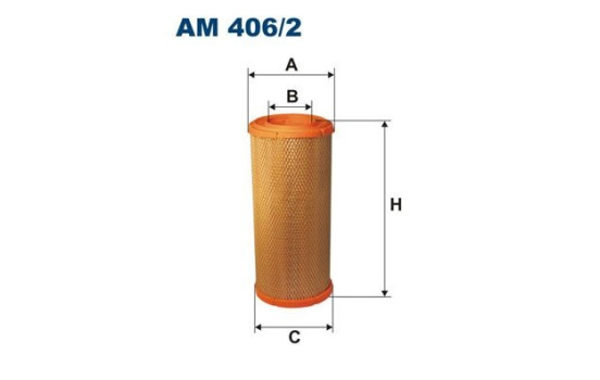 Air filter AM 406/2 Filtron