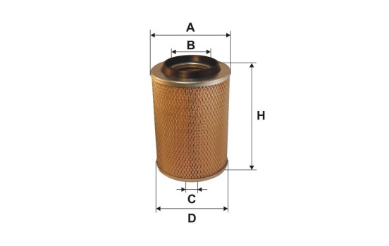 Air filter AM 407/1 Filtron, Image 2