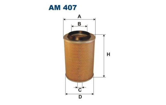 Air filter AM 407 Filtron