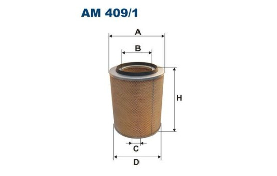 Air filter AM 409/1 Filtron