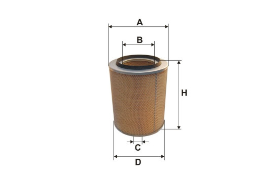 Air filter AM 409/1 Filtron, Image 2