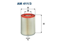 Air filter AM 411/3 Filtron