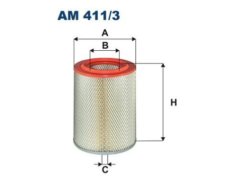 Air filter AM 411/3 Filtron