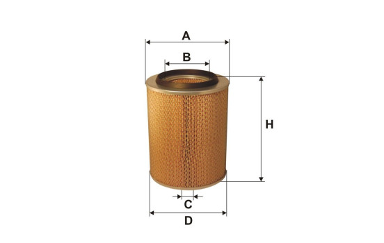 Air filter AM 411 Filtron, Image 2