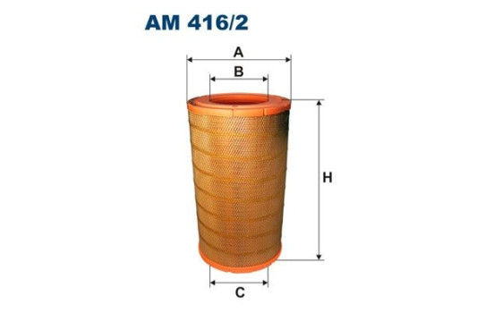 Air filter AM 416/2 Filtron