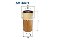 Air filter AM 430/1 Filtron