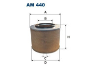 Air filter AM 440 Filtron