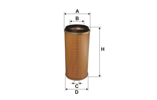 Air filter AM 441 Filtron, Image 2