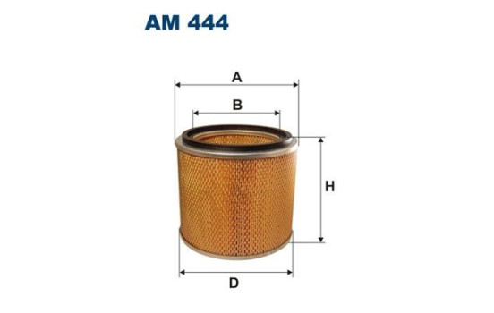 Air filter AM 444 Filtron