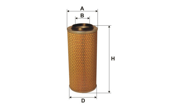 Air filter AM 454/1 Filtron, Image 2