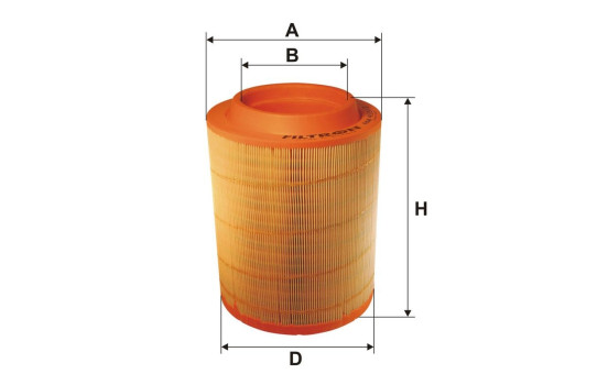 Air filter AM 455/2 Filtron, Image 2