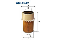 Air filter AM 464/1 Filtron