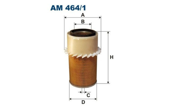 Air filter AM 464/1 Filtron