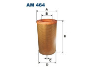 Air filter AM 464 Filtron