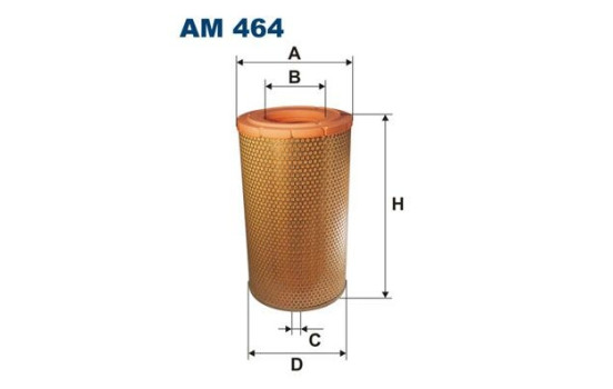 Air filter AM 464 Filtron