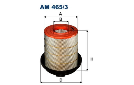 Air filter AM 465/3 Filtron