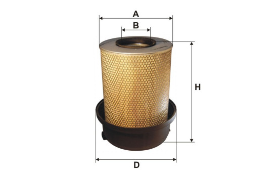 Air filter AM 465 Filtron, Image 2