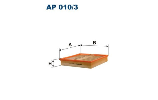 Air filter AP 010/3 Filtron