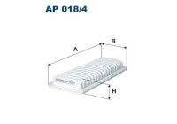Air filter AP 018/4 Filtron