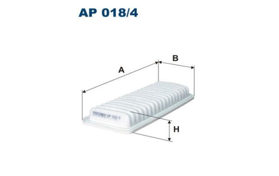 Air filter AP 018/4 Filtron