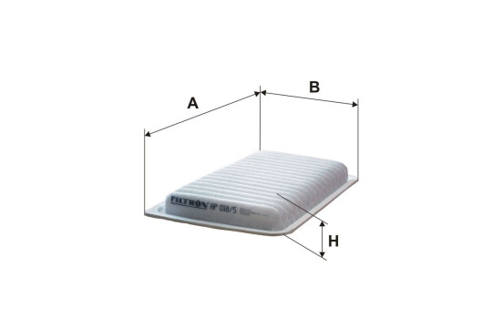 Air filter AP 018/5 Filtron, Image 2