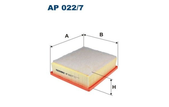 Air filter AP 022/7 Filtron