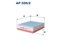 Air filter AP 026/2 Filtron