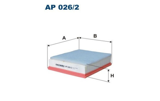 Air filter AP 026/2 Filtron