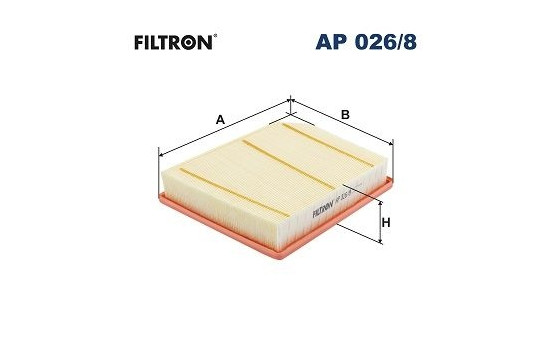 Air filter AP 026/8 Filtron