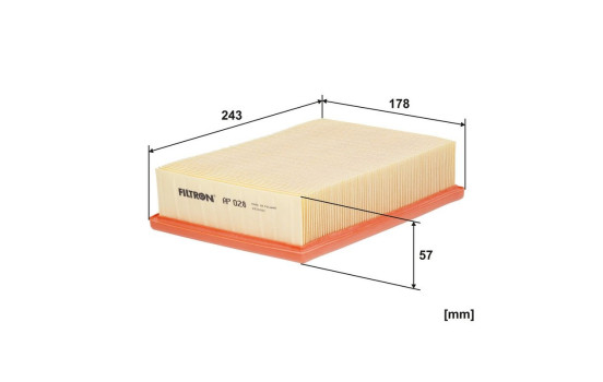Air filter AP 028 Filtron, Image 2