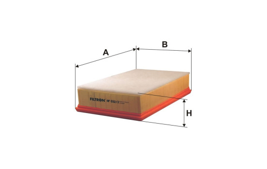Air filter AP 032/2 Filtron, Image 2