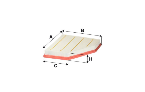 Air filter AP 032/8 Filtron, Image 2