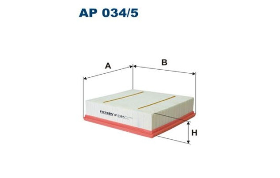 Air filter AP 034/5 Filtron