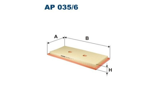 Air filter AP 035/6 Filtron