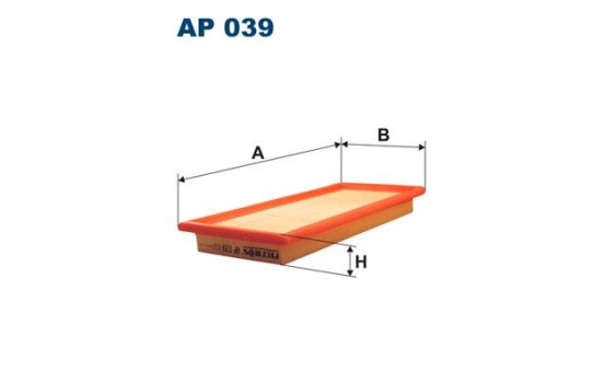 Air filter AP 039 Filtron