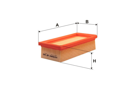 Air filter AP 040 Filtron, Image 2