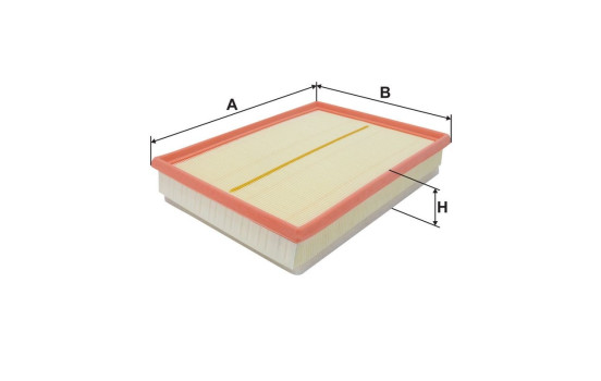 Air filter AP 051/5 Filtron, Image 2