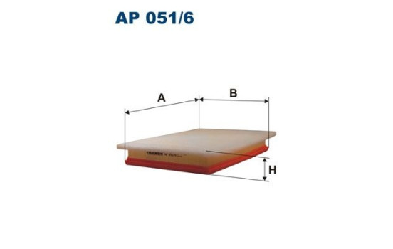 Air filter AP 051/6 Filtron